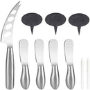 Home Perspective Premium 6-Piece Cheese Knife Set - Complete Stainless Steel Cheese Knives Gift Knives Sets Collection, Suit for the Wedding, Lover, Elders, Children and Friends