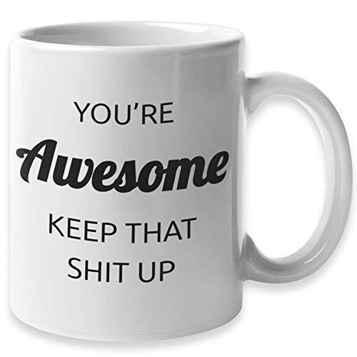 Funny Coffee Mug by Find Funny Gift Ideas | Unique Novelty Coffee Mugs for Men | Funny Coffee Mugs for Women | Have A Nice Day Middle Finger Coffee Mug | Great Coffee Gift