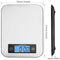 Digital Kitchen Scale Food Scales, TOBOX Postage Scale Multifunction Stainless Steel Accuracy with LCD Display and Tare Function for Baking and Cooking 22 lb 10 kg