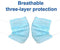 50 PCS Disposable Oral Protective Sleeves, 3 Layers of Protection Against Pollution by ISAMANNER