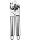 Pexio Professional Stainless Steel Manual Can Opener, 18/10 Food-Safe Stainless Steel, Comfortable to grip, Dishwasher Safe, Ergonomically designed handle.