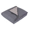 Weighted Idea Sleep Weighted Blanket | 12 lbs | 48''x78'' | Cotton | Grey | for Adult Woman and Man