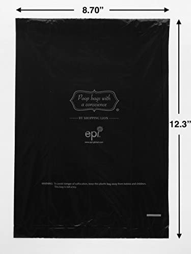 Gorilla Supply Poop Bags 1040, 720, 60 or 20 Dog Poop Bags with Dispenser and Leash Clip, Guaranteed Leak-Proof, Extra Thick and Strong Poop Bags for Dogs, Dog Waste Bags Made with EPI Technology