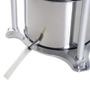 HOMCOM 1.4 Gallon Stainless Steel Manual Fruit Juice and Wine Press - Silver