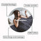 Weighted Idea Weighted Blanket | 15 lbs | 60" x 80" | Premium 100% Cotton Fabric | Dark Grey | Fit Queen Sized Bed | for Adult Man and Women