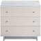 Little Seeds Maple Lane Dove 3 Drawer Dresser, White