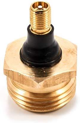 Camco Heavy Duty Brass Blow Out Plug - Helps Clear the Water Lines in Your RV During Winterization and Dewinterization (36153)