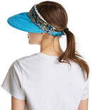 ICOLOR Sun Cap Sun Flap Hats Outdoor 360°Sun UPF 50+ Women Lady Wide Brim Cap Visor Hats UV Protection Summer Sun Hats