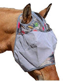 Cashel Crusader Standard Fly Mask No Ears or Nose,Gray,Horse