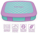 Bentgo Kids Prints (Unicorn) - Leak-Proof, 5-Compartment Bento-Style Kids Lunch Box - Ideal Portion Sizes for Ages 3 to 7 - BPA-Free and Food-Safe Materials