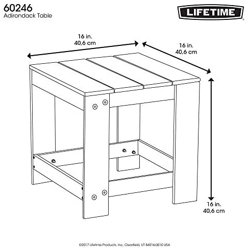 Lifetime 60246 Adirondack Table