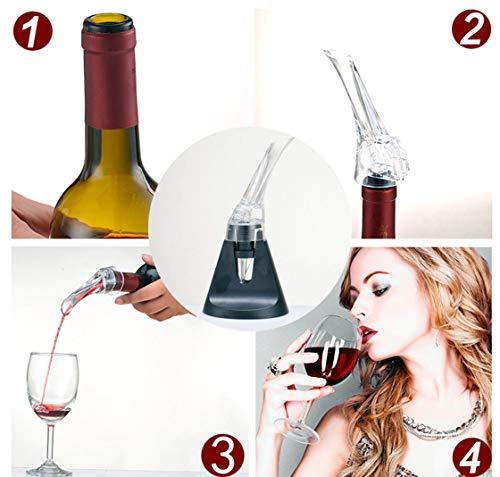 Wine Aerator Pourer And Decanter | Wine Aerator Pourer Spout | Wine Gifts | Chohey Premium Wine Aerating With Patented Design