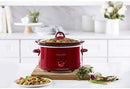 Crockpot Red SCV401-TR 4-Quart Manual Slow Cooker