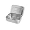 LunchBots Small Snack Packer Stainless Steel Container - Mini Food Container with 2 Compartments for Fruits, Vegetables and Finger Foods - Eco-Friendly, Dishwasher Safe and Durable