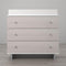 Little Seeds Maple Lane Dove 3 Drawer Dresser, White