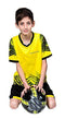 PAIRFORMANCE Boys' Soccer Jerseys Sports Team Training Uniform Age 4-12 Boys-Girls Youth Shirts and Shorts Set Indoor Soccer