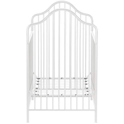 Little Seeds Rowan Valley Lanley Metal Crib and Changing Table Set, Black