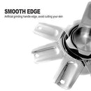 13-piece Measuring Cups and Spoons Set, 18/8 Stainless Steel Heavy Duty Good Grips with Ring Connector