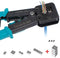 ITBEBE RJ45 Crimping Tool Made of Hardened Steel with Wire Cutter Stripping Blades and Textured Grips (RJ45 CRIMPER TURQUOISE-B)