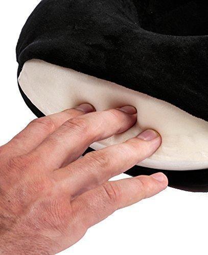 NeckSnug - Luxury Travel Pillow - 100% Memory Foam Neck Pillow for Travel