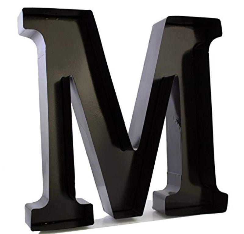 Wine Cork Holder - Metal Monogram Letter (M) by Will's