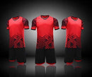 PAIRFORMANCE Boys' Soccer Jerseys Sports Team Training Uniform Age 4-12 Boys-Girls Youth Shirts and Shorts Set Indoor Soccer