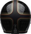 Bell Custom 500 Carbon Open-Face Motorcycle Helmet (Ace Cafe Tonup Black/White, X-Large)