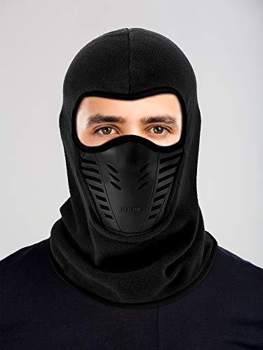 3 Pieces Balaclava Full Face Mask Ski Long Mask Windproof Sports Headwear for Hunting Fishing Activity Supplies