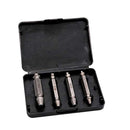 Damaged Screw Extractor Set Remove Broken Screw Using Bolt Extractor Set & Stripped Screw Extractor Kit. Easily Remove Stripped or Damaged Screws. Made From H.S.S 4341, Hardness is 63-65HRC by Taskster