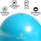 Exercise Ball - Professional Grade Anti-Burst Fitness, Balance Ball for Pilates, Yoga, Birthing, Stability Gym Workout Training and Physical Therapy