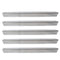 Onlyfire Gas Grill Replacement Stainless Steel Flavorizer Bars/Heat Plate/Heat Shield for Weber Genesis 300 Series Grill (Side-Mounted Panel), Set of 5, 24 1/2'' x 2 2/5'' x 2 2/5''