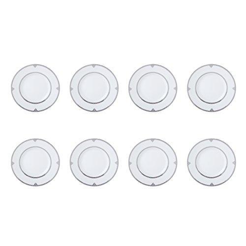 Mikasa 5224199 Platinum Crown 40-Piece Dinnerware Set, Service for 8