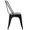 Poly and Bark Trattoria Side Chair in Black (Set of 4)