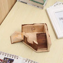 Hamster Wooden House Small Animals Hideout Hut for Dwarf Hamster Cage Sleeping Cabin