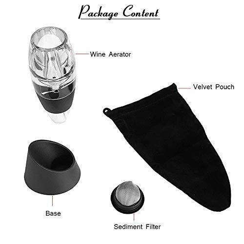 Wine Aerator Pourer And Decanter | Wine Aerator Pourer Spout | Wine Gifts | Chohey Premium Wine Aerating With Patented Design