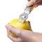 Gelindo Single Press Lemon Squeezer - Heavy Duty - Easy To Use - Large Bowl, Silver