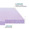 Best Price Mattress 2 Inch Memory Foam Bed Topper with with Lavender Cooling Mattress Pad, Twin Size,