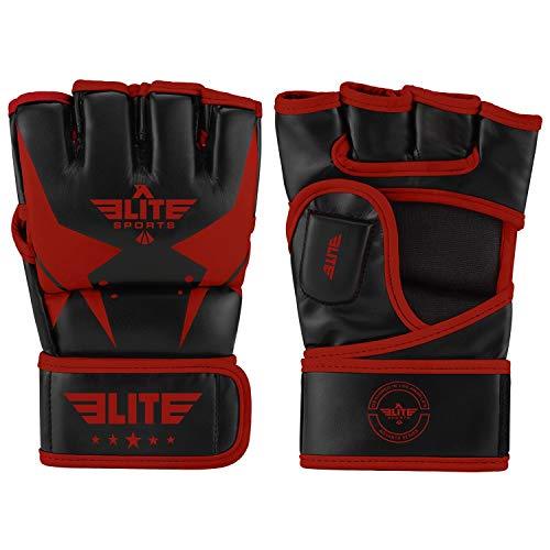 Elite Sports MMA UFC Gloves for Men, Women, and Kids, Best Mixed Martial Arts Sparring Training Grappling Fighting Gloves