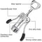 FOHO Wine Opener, Premium Multifunctional Wing Corkscrew Wine Bottle Opener, Luxury Waiter Corkscrew with Stopper Set for Wine Enthusiast Waiters