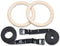 Garage Fit Wood Gym Rings, Wooden Gymnastic Rings, Fitness Rings, Exercise Rings, Gym Ring, Gymnast Rings, Gymnastics Rings