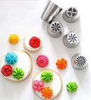 Russian Piping Tips Cake Decorating Supplies Cakes of Eden Kit Flower Frosting tips Set 12 Icing Nozzles 2 Couplers 2 Leaf Tips 1 Silicone Bag 10 Pastry Baking Bags