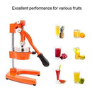 Egofine Commercial Grade Citrus Juicer, Hand Press Manual Fruit Juicer Juice Squeezer Citrus Orange Lemon Pomegranate, Orange