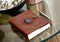 Leather Journal with Semi-precious Stone & Buckle Closure Leather Diary Gift for Him Her