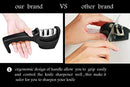Professional Kitchen Knife Sharpener，3-Stage Knife Sharpening Tool to Sharpen, Repair and Polish,Suitable for Various Knives