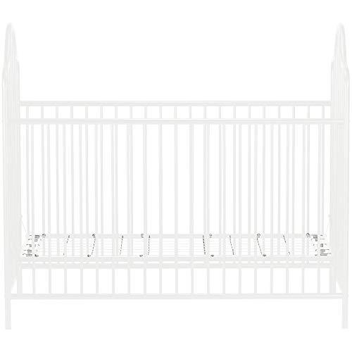 Little Seeds Rowan Valley Lanley Metal Crib and Changing Table Set, Black