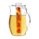 VeBo Tea and Fruit Infusion Pitcher With Ice Core Rod - 2.9 Quart Water Pitcher Infuser