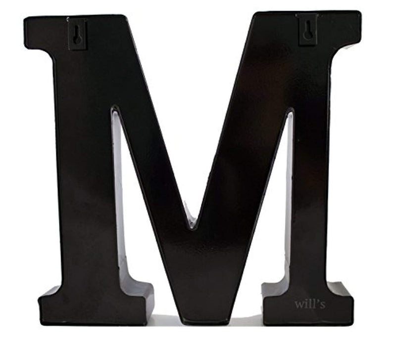 Wine Cork Holder - Metal Monogram Letter (M) by Will's