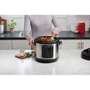 Crockpot 2100467 Express Easy Release | 6 Quart Slow, Pressure, Multi Cooker, 6QT, Stainless Steel