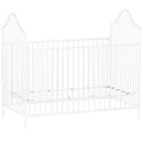 Little Seeds Rowan Valley Lanley Metal Crib and Changing Table Set, Black