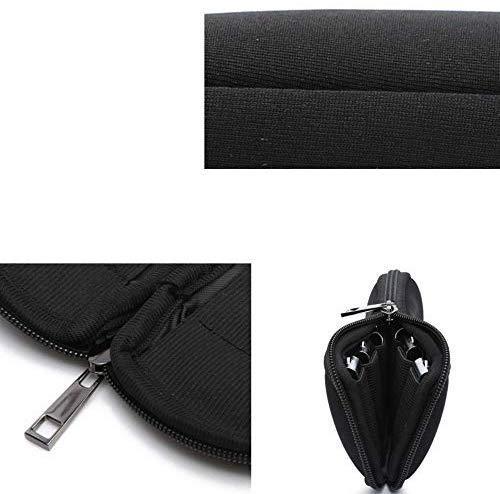 Uactor Storage Bag for USB Flash Drive|U Disk Holder| USB Drive Shuttle 10-Capacity (10-Capacity Bag, Black)